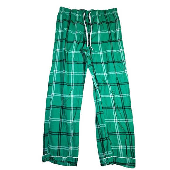 WonderShop at Target Mens Pajama Pants Green Plaid Sleepwear Size Large - Picture 1 of 5